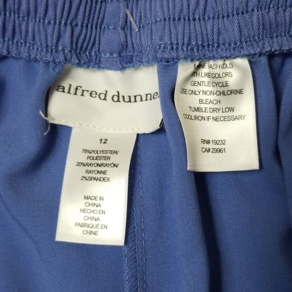 Alfred Dunner - Caribbean Cool Violet Capri - Picture 4 of 4
